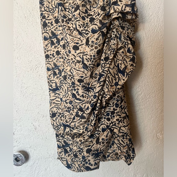 Isabel Marant Etoile Topaz Ruffled Printed Linen Mini Dress - Picture 10 of 16